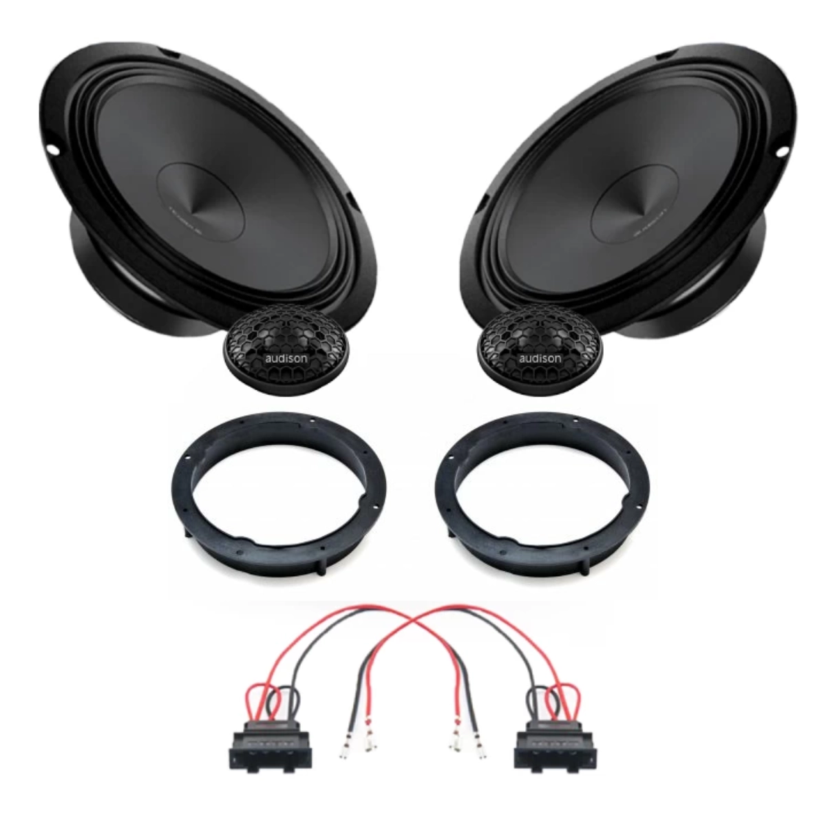 Pachete de difuzoare dedicate - Pachet difuzoare auto Audison Prima dedicat usi fata Skoda Rapid 2012-, RMS 100W