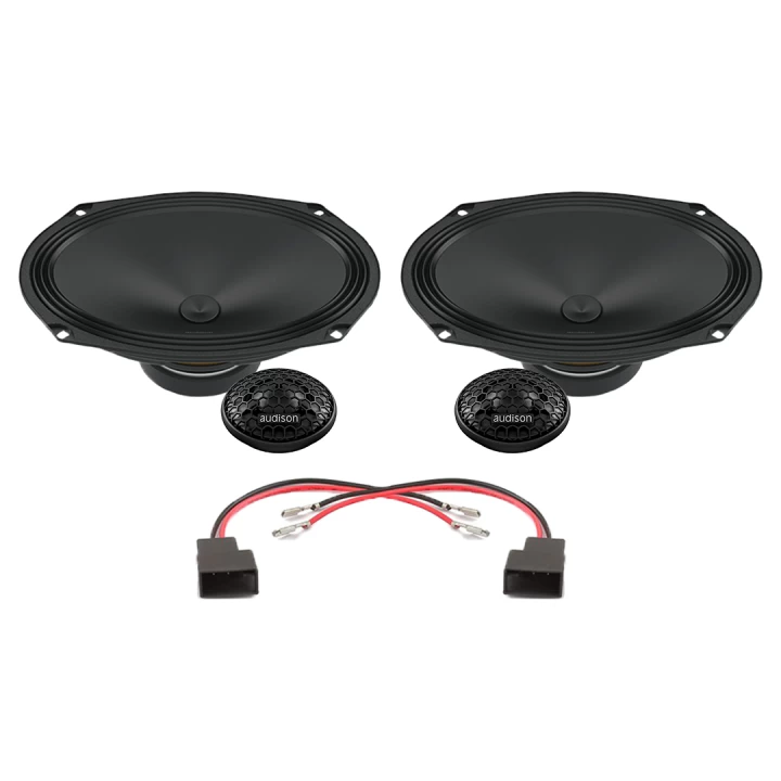 Pachete de difuzoare dedicate - Pachet difuzoare auto Audison Prima dedicat usi fata Toyota Avensis 2009-2018, RMS 100W