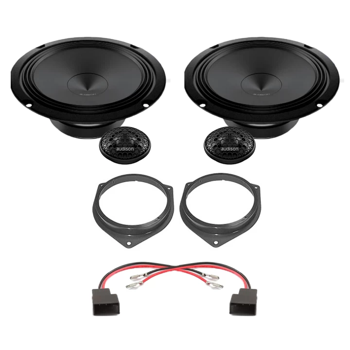 Pachete de difuzoare dedicate - Pachet difuzoare auto Audison Prima dedicat usi fata Toyota Rav 4 2005-2013, RMS 100W