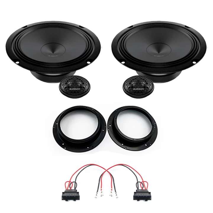 Pachete de difuzoare dedicate - Pachet difuzoare auto Audison Prima dedicat usi fata Volkswagen Passat B8 2014-, RMS 100W