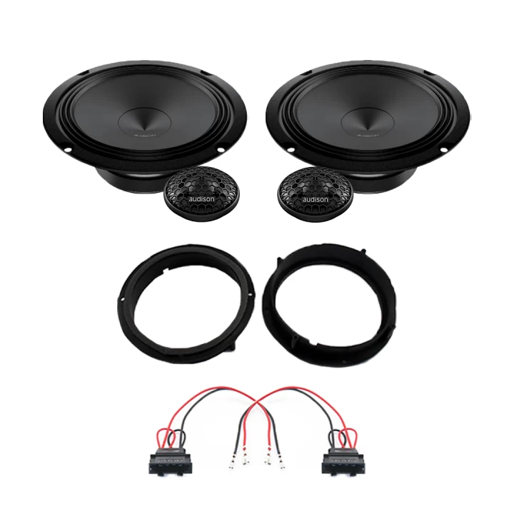 Pachete de difuzoare dedicate - Pachet difuzoare auto Audison Prima dedicat usi fata Volkswagen Taygo 2021-, RMS 100W
