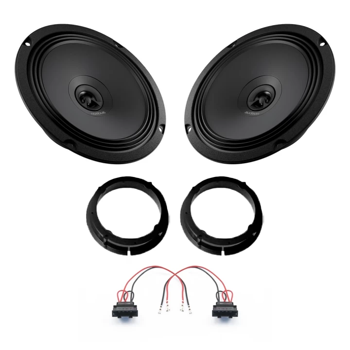 Pachete de difuzoare dedicate - Pachet difuzoare auto Audison Prima dedicat usi spate Audi A2 2000-2005, RMS 70 W