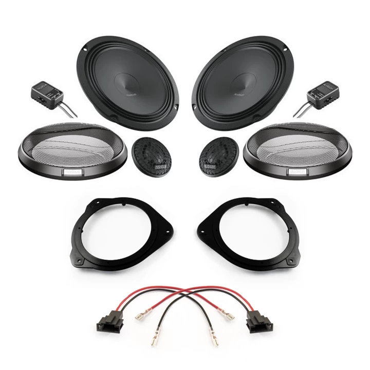 Pachete de difuzoare dedicate - Pachet difuzoare auto Audison Prima dedicat usi spate Audi A4 2000-2005, RMS 100 W