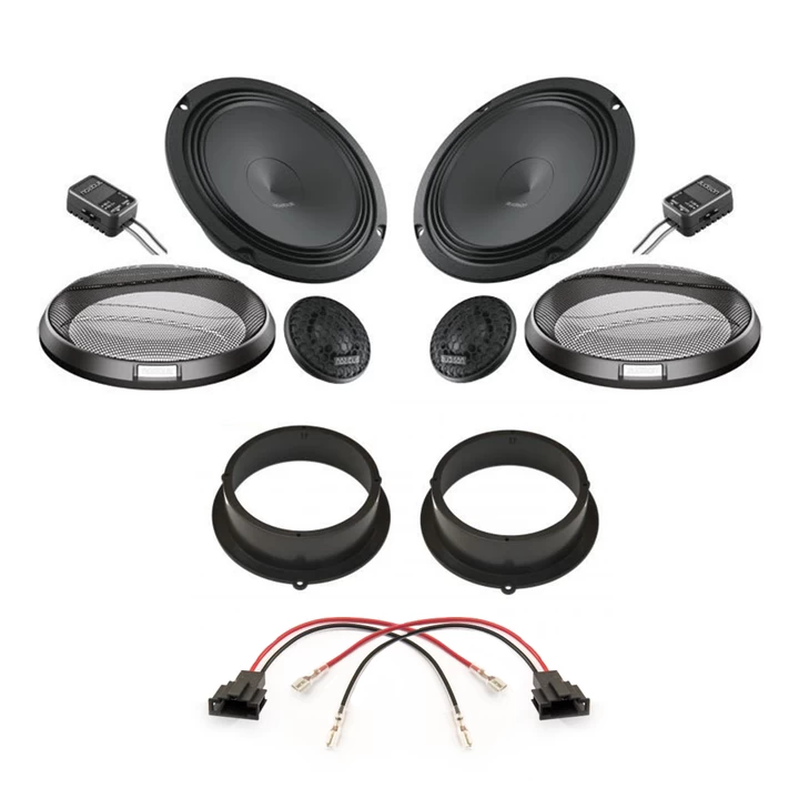 Pachete de difuzoare dedicate - Pachet difuzoare auto Audison Prima dedicat usi spate Audi A4 2015-2018, RMS 100 W