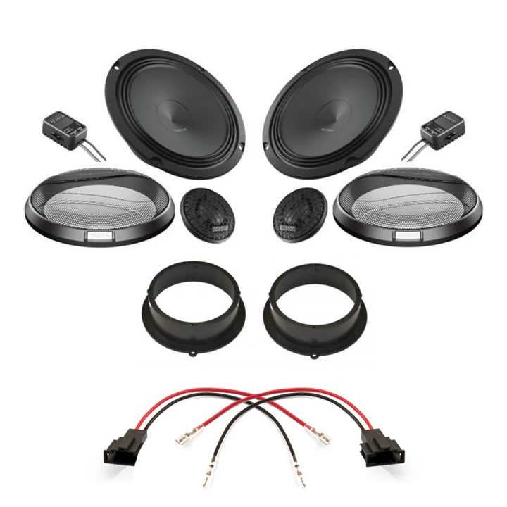 Pachete de difuzoare dedicate - Pachet difuzoare auto Audison Prima dedicat usi spate Audi Q7 2005-2015, RMS 100W