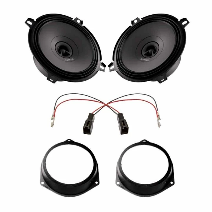 Pachete de difuzoare dedicate - Pachet difuzoare auto Audison Prima dedicat usi spate Fiat Punto 2005-2018, RMS 50W