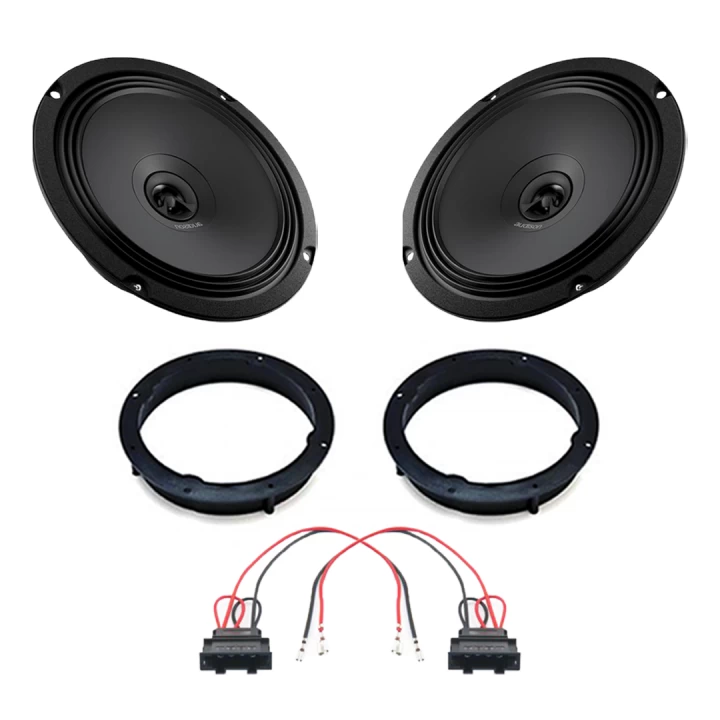 Pachete de difuzoare dedicate - Pachet difuzoare auto Audison Prima dedicat usi spate Skoda Fabia 2014-2021, RMS 70W