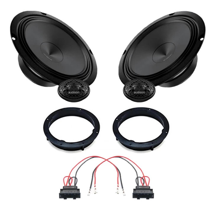Pachete de difuzoare dedicate - Pachet difuzoare auto Audison Prima dedicat usi spate Skoda Kodiaq 2016-, RMS 100W
