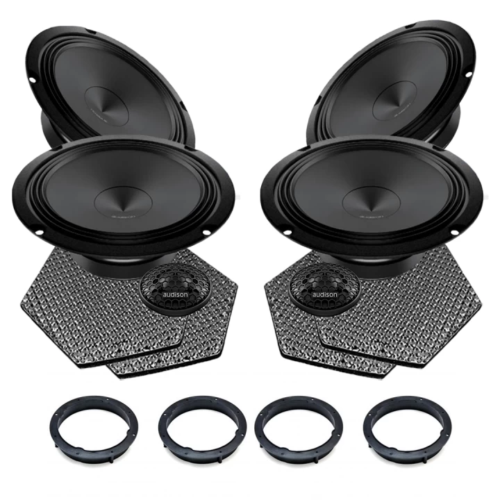Pachete de difuzoare dedicate - Pachet difuzoare auto Audison Prima dedicat Volkswagen Arteon 2017-, RMS 100W