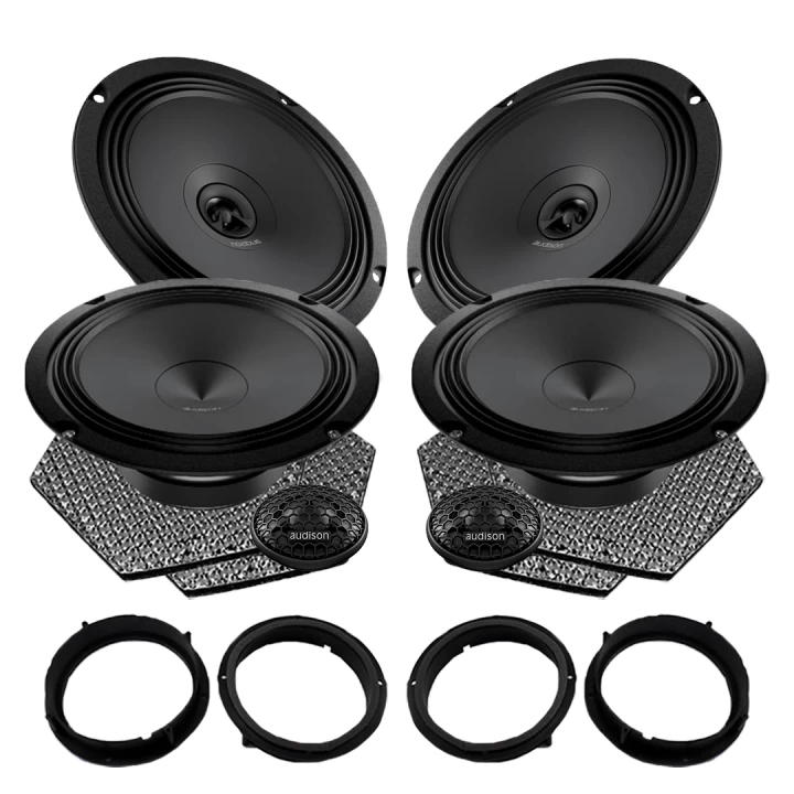 Pachete de difuzoare dedicate - Pachet difuzoare auto Audison Prima dedicat Volkswagen Taygo 2021-, RMS 100W