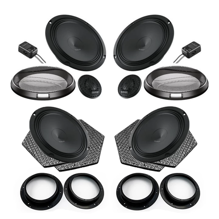 Pachete de difuzoare dedicate - Pachet difuzoare auto Audison Prima dedicat Volkswagen Touran 2015-, RMS 100W