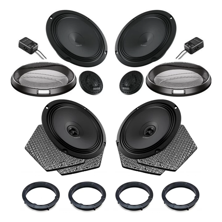 Pachete de difuzoare dedicate - Pachet difuzoare auto Audison Prima dedicat Volkswagen UP 2011-, RMS 100W