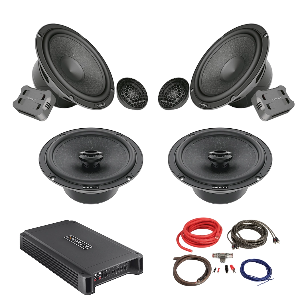 CarAudio - Pachet Difuzoare Auto cu amplificator Fiat Freemont 2011-2016 Hertz Cento 760 W