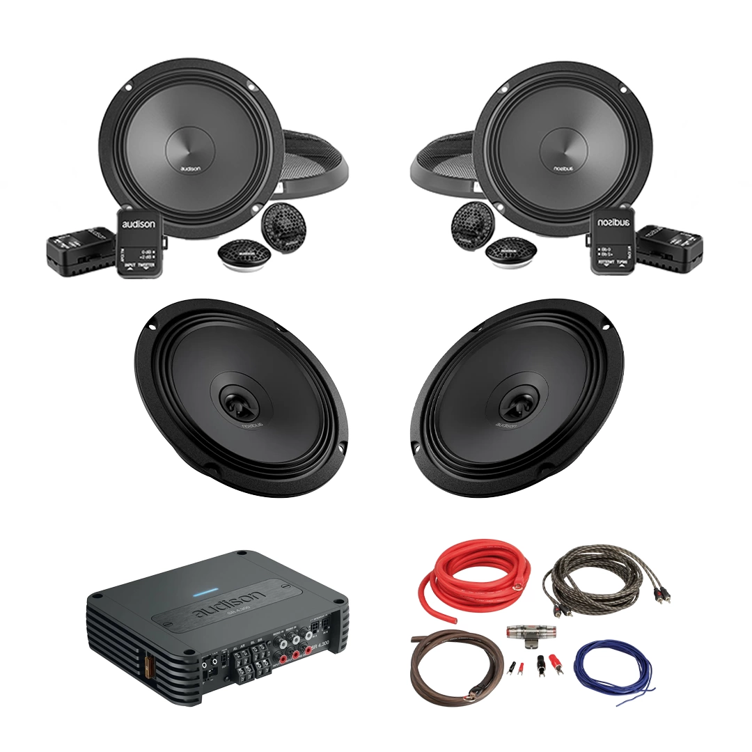 CarAudio - Pachet Difuzoare Auto cu amplificator Ford Kuga 2008-2013 Audison Prima 560 W