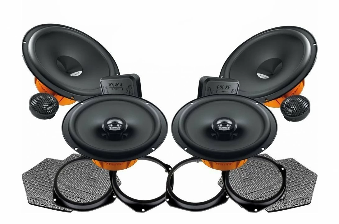 Pachete de difuzoare dedicate - Pachet difuzoare auto Hertz Dieci dedicat Alfa Romeo Giulia, RMS 80 W