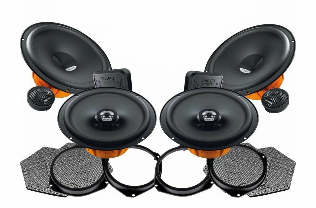 Pachete de difuzoare dedicate - Pachet difuzoare auto Hertz Dieci dedicat Alfa Romeo Giulietta, Stelvio, Mito