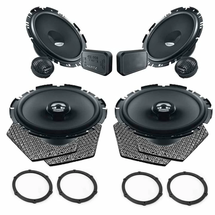 Pachete de difuzoare dedicate - Pachet difuzoare auto Hertz Dieci dedicat Citroen C3 2018 - , RMS 80W