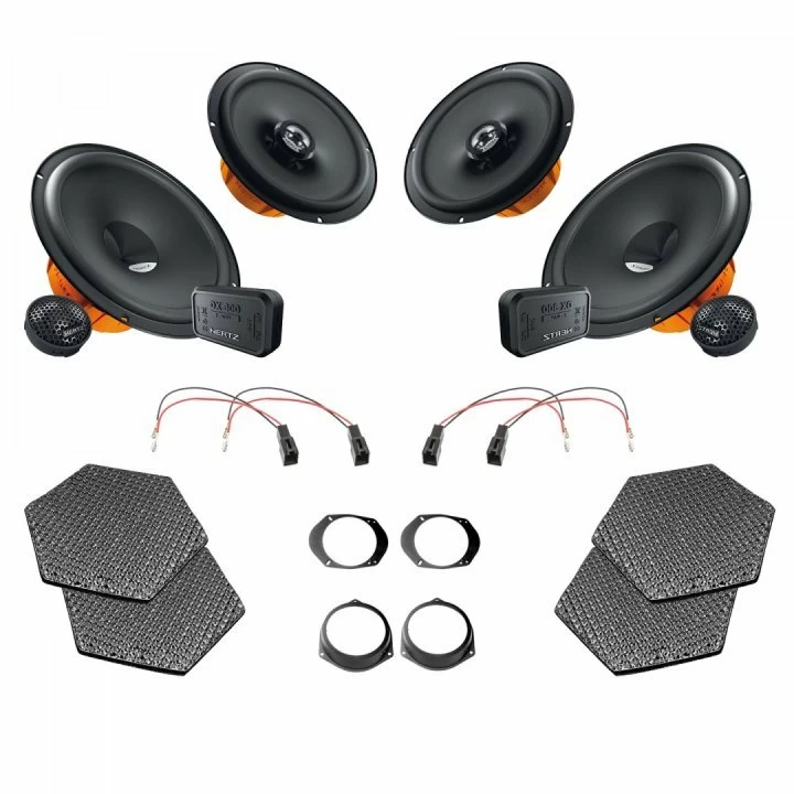 Pachete de difuzoare dedicate - Pachet difuzoare auto Hertz Dieci dedicat Fiat Tipo (2017 - 2022)