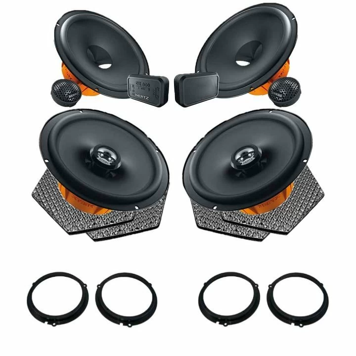 CarAudio - Pachet difuzoare auto Hertz Dieci dedicat Ford Fiesta 2017-, RMS 80W