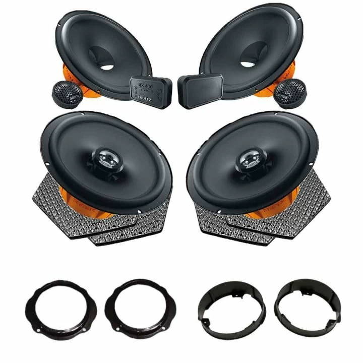 Pachete de difuzoare dedicate - Pachet difuzoare auto Hertz Dieci dedicat Ford Focus C-Max 2003-2010, RMS 80W