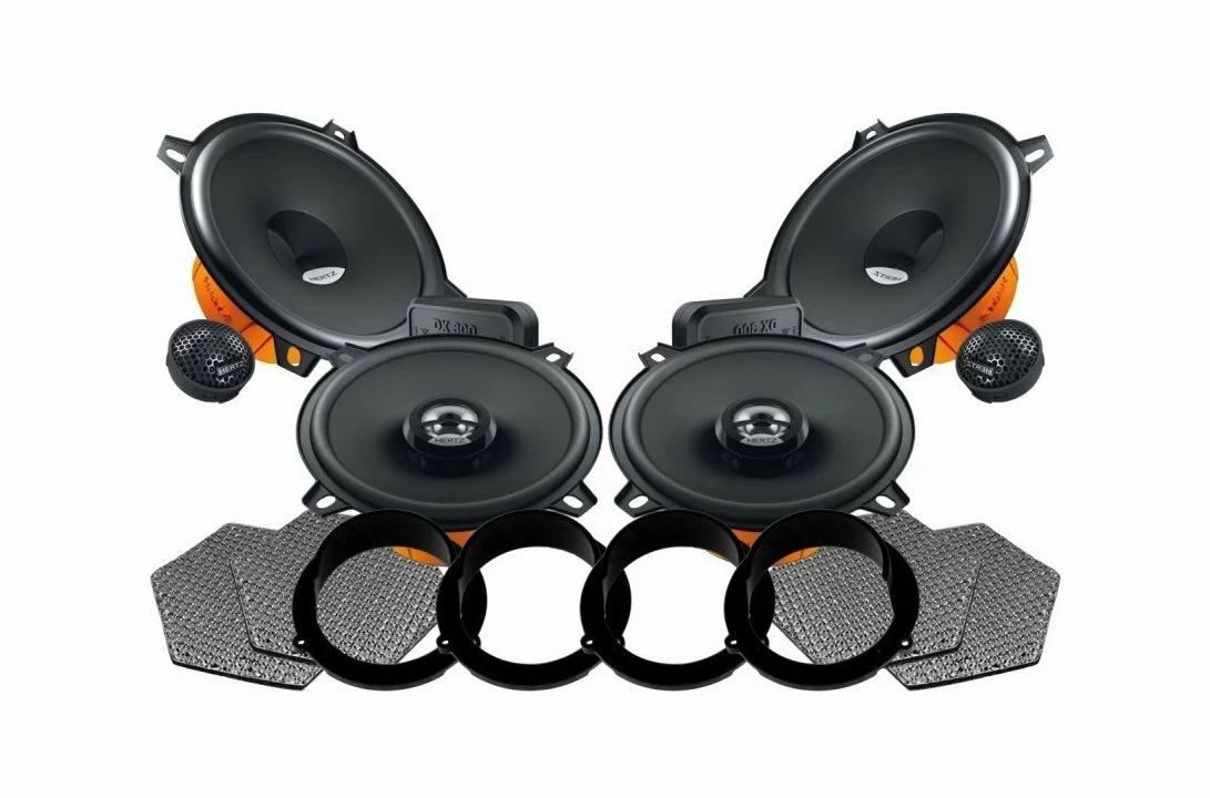 Pachete de difuzoare dedicate - Pachet difuzoare auto Hertz Dieci dedicat Mazda 2 (2003 - 2020)