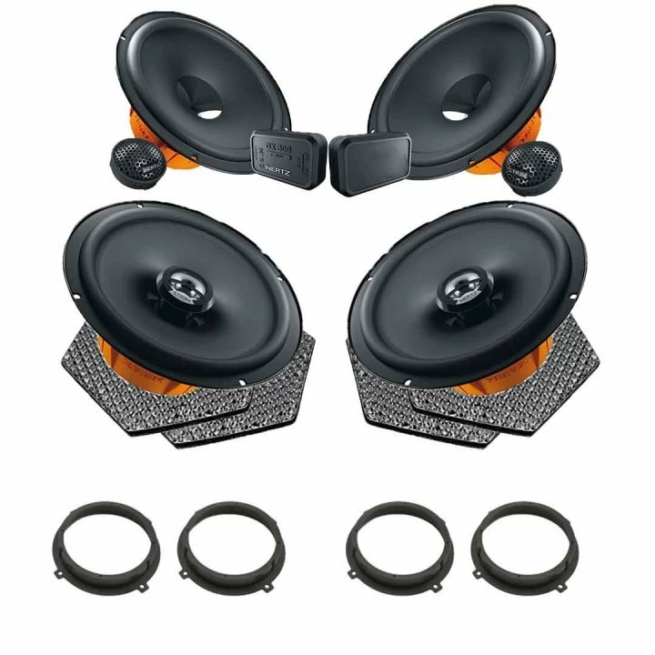 Pachete de difuzoare dedicate - Pachet difuzoare auto Hertz Dieci dedicat Mazda 3 2014-2018, RMS 80W