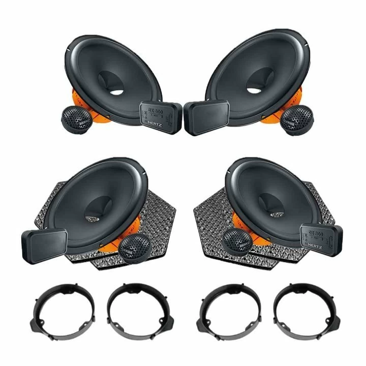 Pachete de difuzoare dedicate - Pachet difuzoare auto Hertz Dieci dedicat Mercedes B Class 2018-, RMS 80W