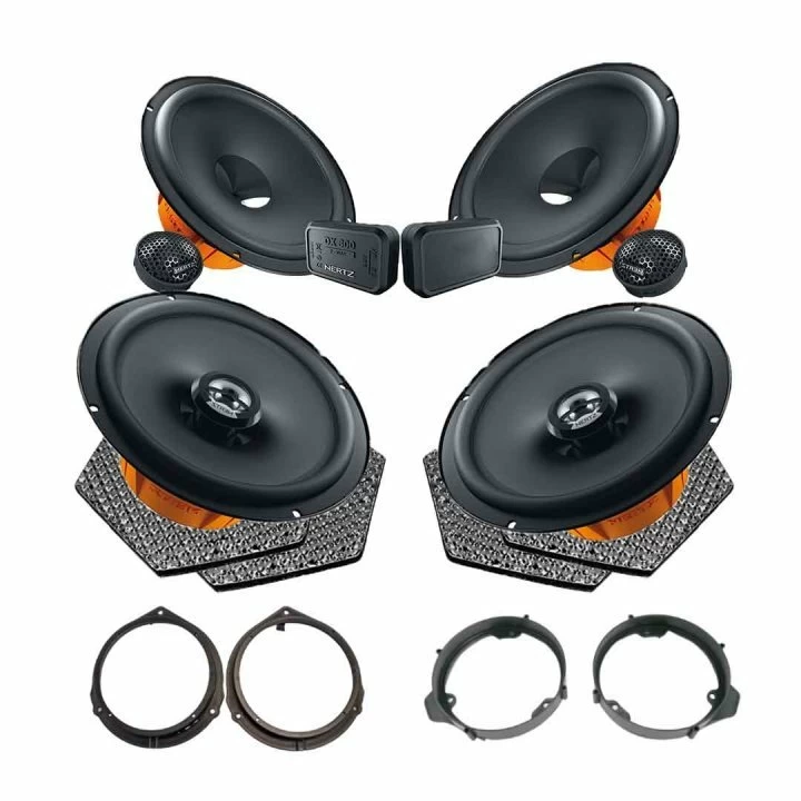 CarAudio - Pachet difuzoare auto Hertz Dieci dedicat Mercedes GLK 2008-2015, RMS 80W