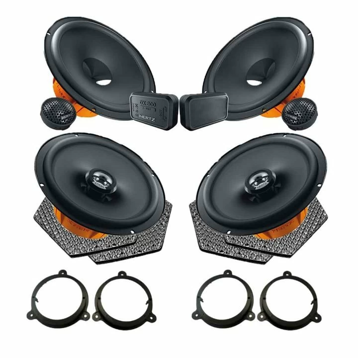 CarAudio - Pachet difuzoare auto Hertz Dieci dedicat Nissan Juke 2010-, RMS 80W