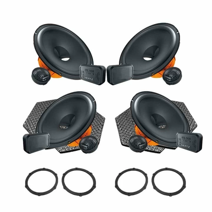 Pachete de difuzoare dedicate - Pachet difuzoare auto Hertz Dieci dedicat Opel Corsa F 2019-, RMS 80W