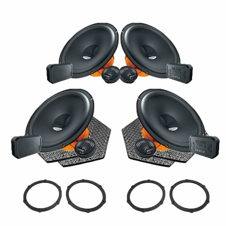 Pachete de difuzoare dedicate - Pachet difuzoare auto Hertz Dieci dedicat Peugeot 3008 2016-, RMS 80W