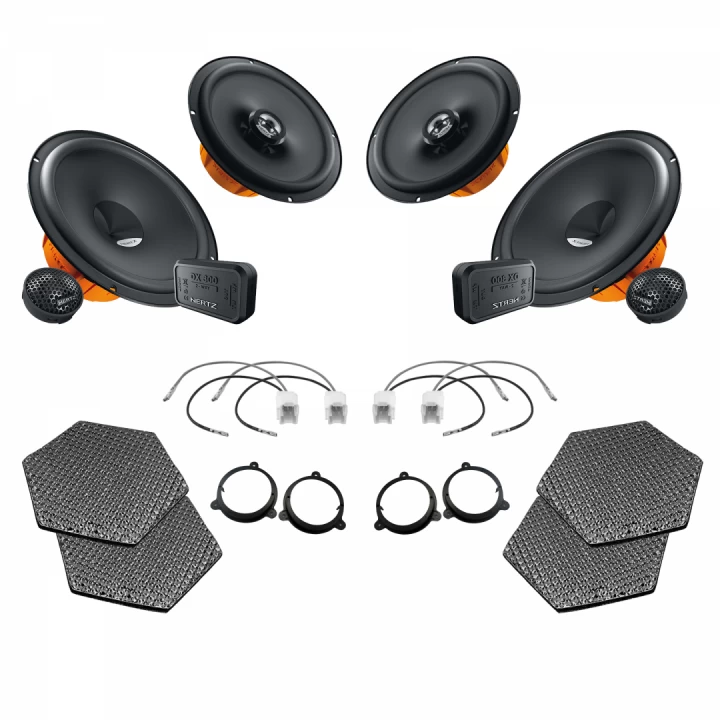 Pachete de difuzoare dedicate - Pachet difuzoare auto Hertz Dieci dedicat Renault Captur (2013-2022)