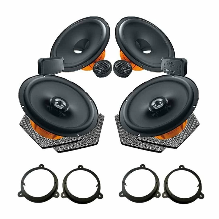 Pachete de difuzoare dedicate - Pachet difuzoare auto Hertz Dieci dedicat Renault Clio 2019-, RMS 80W