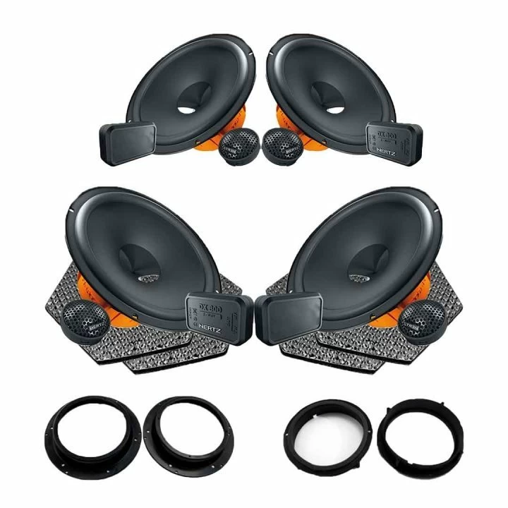 Pachete de difuzoare dedicate - Pachet difuzoare auto Hertz Dieci dedicat Seat Tarraco 2018-, RMS 80W