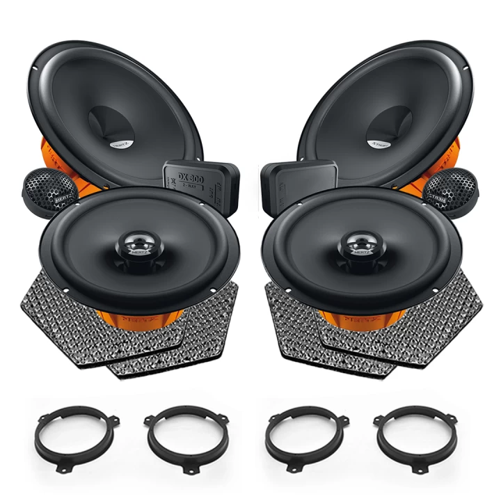 Pachete de difuzoare dedicate - Pachet difuzoare auto Hertz Dieci dedicat Toyota Auris 2019-, RMS 80W