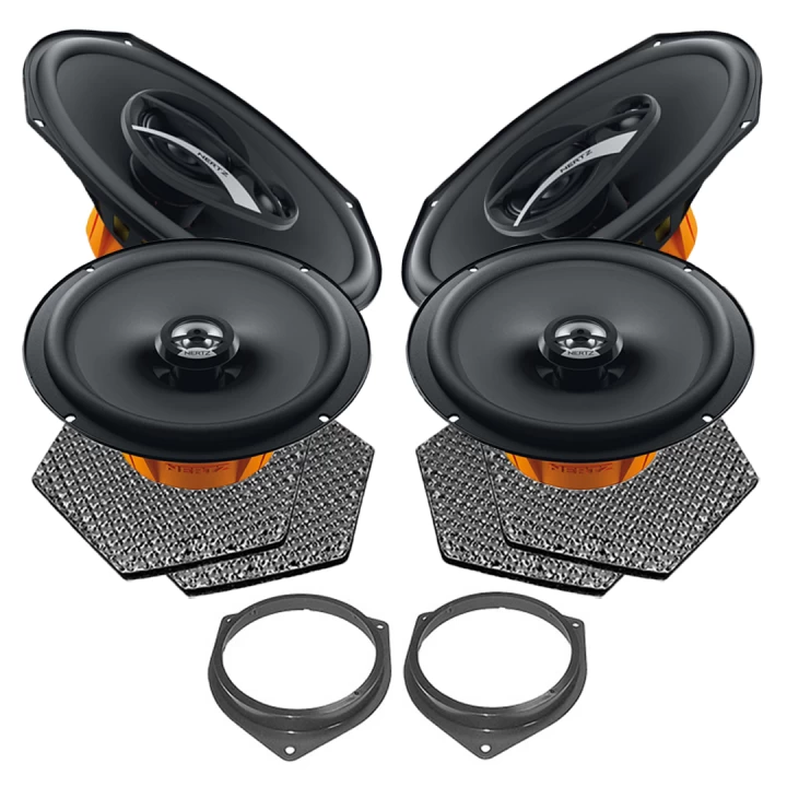 Pachete de difuzoare dedicate - Pachet difuzoare auto Hertz Dieci dedicat Toyota Avensis 2009-2018, RMS 90W