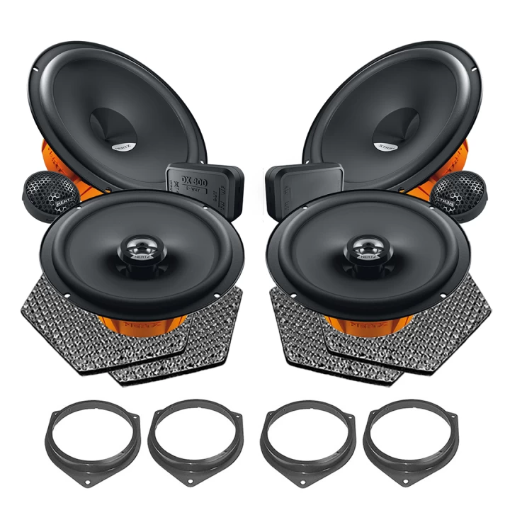 Pachete de difuzoare dedicate - Pachet difuzoare auto Hertz Dieci dedicat Toyota Rav 4 2005-2013, RMS 80W