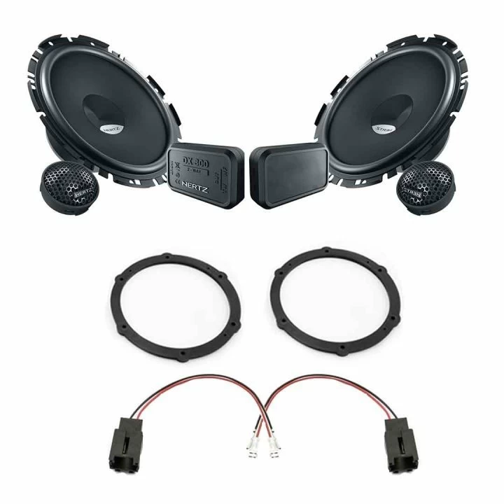 Pachete de difuzoare dedicate - Pachet difuzoare auto Hertz Dieci dedicat usi fata Citroen C3 2018 - , RMS 80W