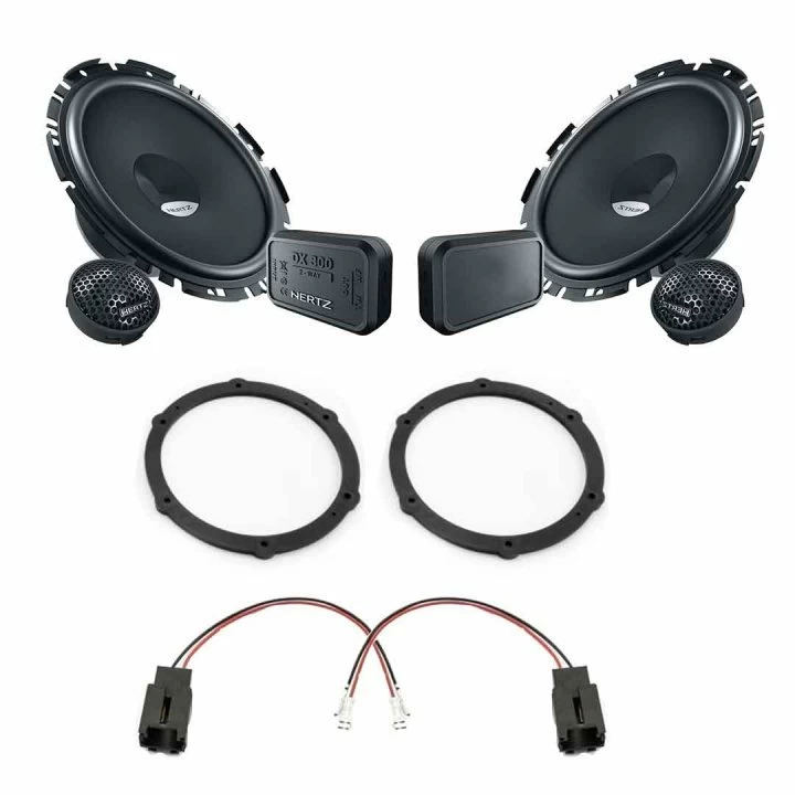 Pachete de difuzoare dedicate - Pachet difuzoare auto Hertz Dieci dedicat usi fata Citroen C4 2010-2018 , RMS 80W