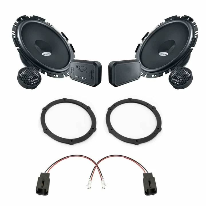 Pachete de difuzoare dedicate - Pachet difuzoare auto Hertz Dieci dedicat usi fata Citroen C5 2008-2017, RMS 80W