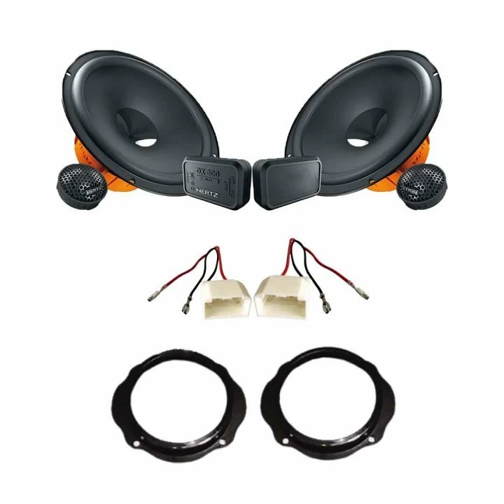 Pachete de difuzoare dedicate - Pachet difuzoare auto Hertz Dieci dedicat usi fata Ford Focus C-Max 2003-2010, RMS 80W