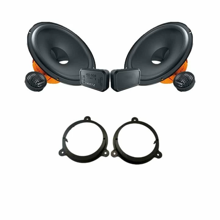 Pachete de difuzoare dedicate - Pachet difuzoare auto Hertz Dieci dedicat usi fata Mazda 2 2012-2022, RMS 80W