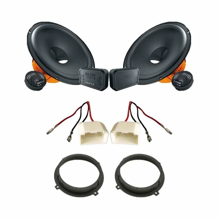 Pachete de difuzoare dedicate - Pachet difuzoare auto Hertz Dieci dedicat usi fata Mazda 3 2014-2018, RMS 80W