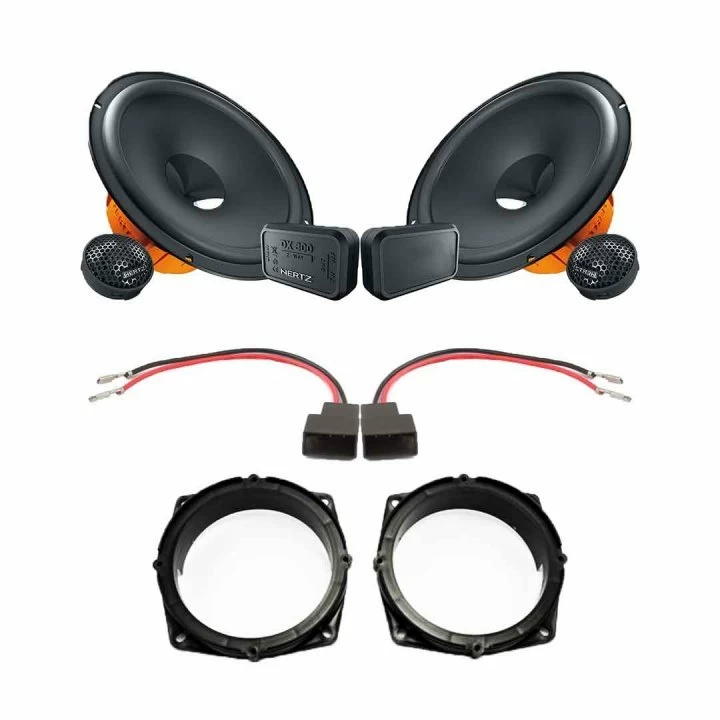 Pachete de difuzoare dedicate - Pachet difuzoare auto Hertz Dieci dedicat usi fata Mitsubishi Colt 2004-2012, RMS 60W