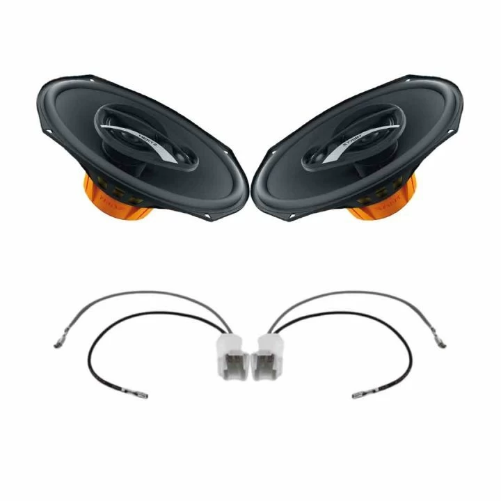 Pachete de difuzoare dedicate - Pachet difuzoare auto Hertz Dieci dedicat usi fata Nissan Navara 2005-2015, RMS 90W