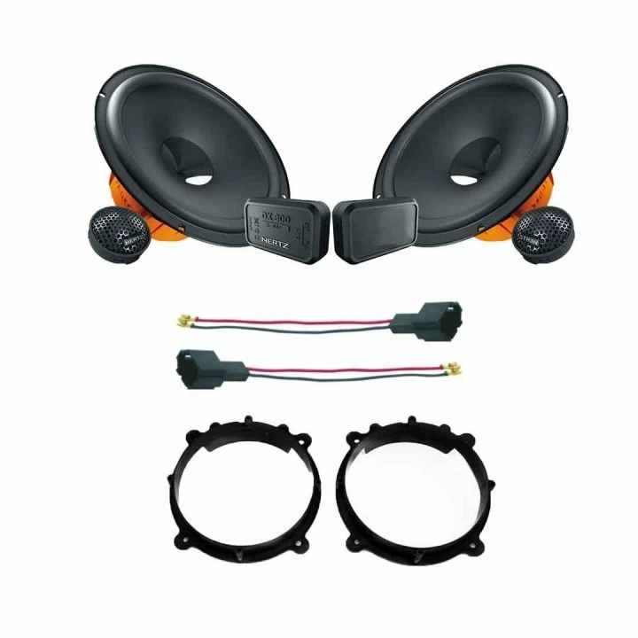 Pachete de difuzoare dedicate - Pachet difuzoare auto Hertz Dieci dedicat usi fata Opel Antara 2006-2016, RMS 80W