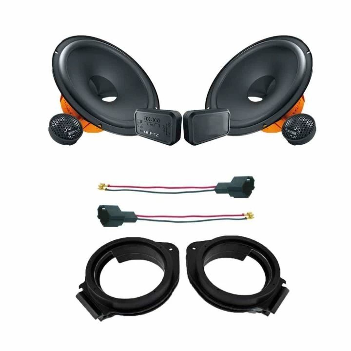 Pachete de difuzoare dedicate - Pachet difuzoare auto Hertz Dieci dedicat usi fata Opel Astra K 2015-2021, RMS 80W