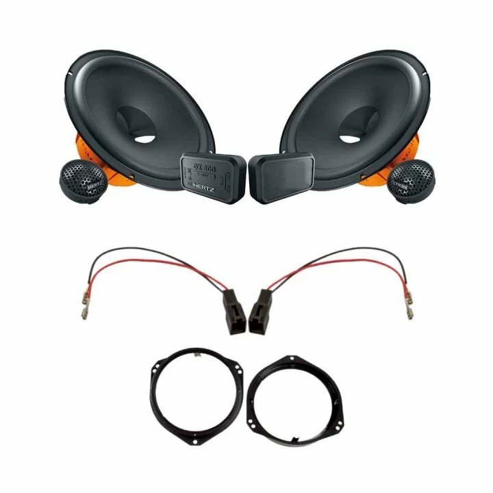 Pachete de difuzoare dedicate - Pachet difuzoare auto Hertz Dieci dedicat usi fata Opel Zafira 1999-2010, RMS 80W