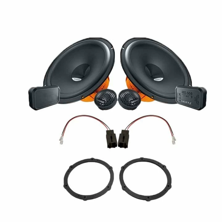 Pachete de difuzoare dedicate - Pachet difuzoare auto Hertz Dieci dedicat usi fata Peugeot 3008 2016-, RMS 80W