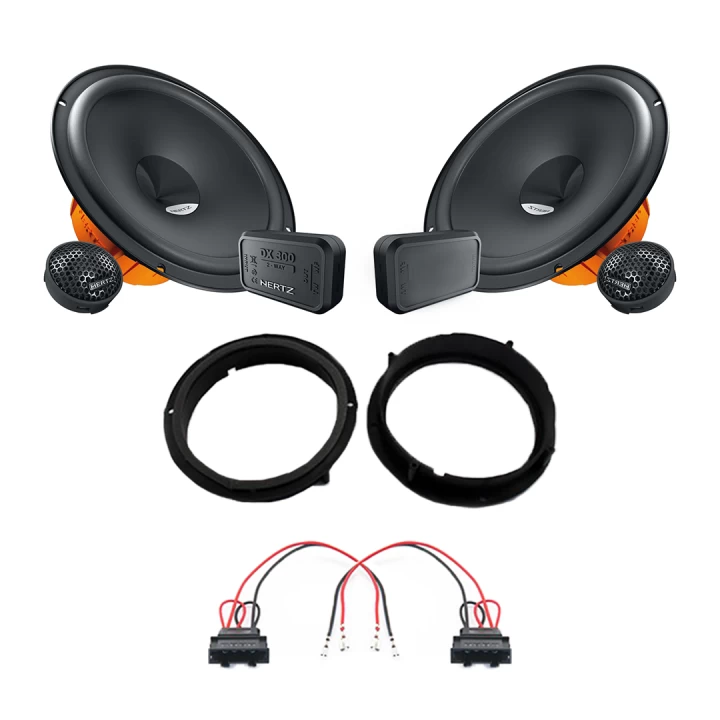 Pachete de difuzoare dedicate - Pachet difuzoare auto Hertz Dieci dedicat usi fata Volkswagen Jetta 7 2018-, RMS 80W